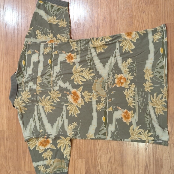 Tommy Bahamas Hawaiian Polo Shirt Size Small S - Picture 2 of 6
